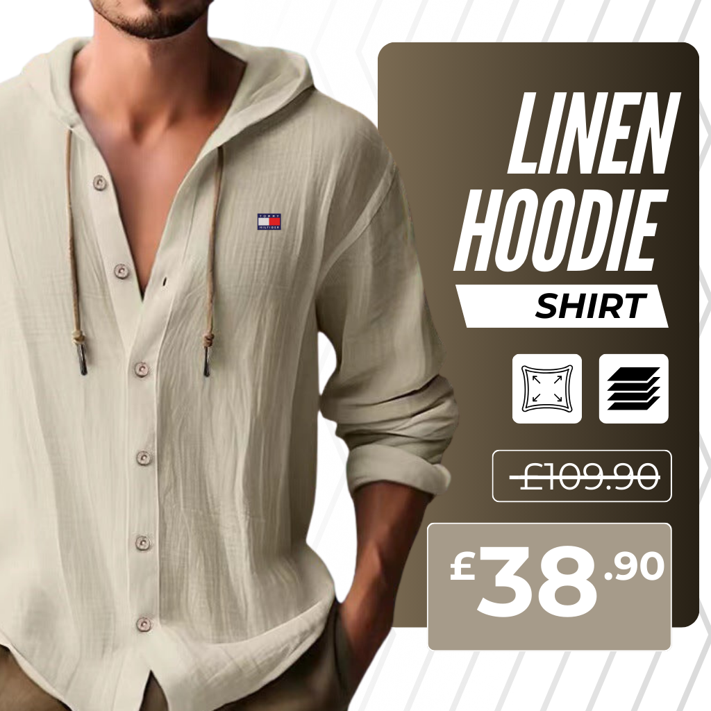 Casual Linen Hoodie Shirt [TH]